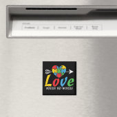 Sensibilisierung für Autismus Magnet (In Situ (Geschirrspüler))