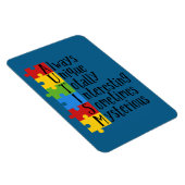 Sensibilisierung für Autismus Magnet (Rechte Seite)