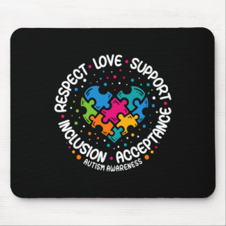 Sensibilisierung für Autismus Männer respektieren Mousepad