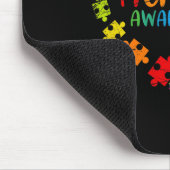 Sensibilisierung für Autismus Mousepad (Ecke)