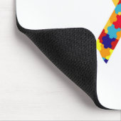 Sensibilisierung für Autismus Mousepad (Ecke)