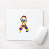 Sensibilisierung für Autismus Mousepad (Mit Mouse)
