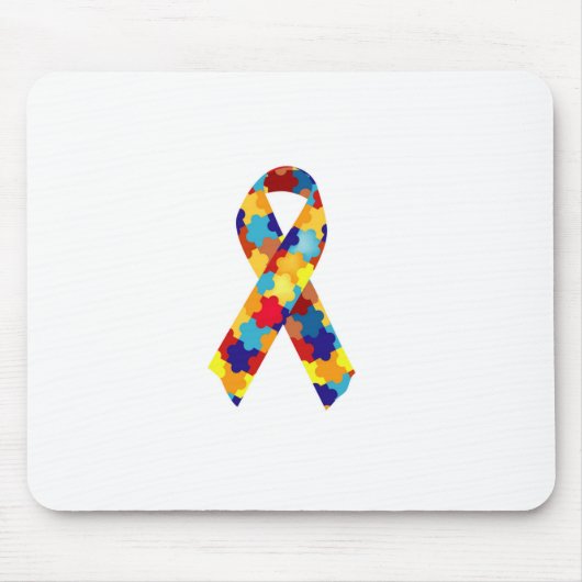 Sensibilisierung für Autismus Mousepad (Vorne)