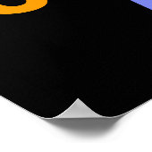 Sensibilisierung für Autismus Poster (Ecke)