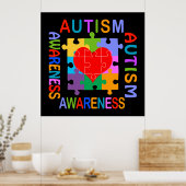 Sensibilisierung für Autismus Poster (Küche)