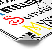 Sensibilisierung für Autismus Poster (Ecke)