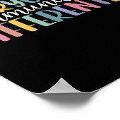 Sensibilisierung für Autismus Poster (Ecke)