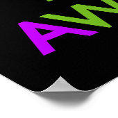 Sensibilisierung für Autismus Poster (Ecke)