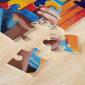 Sensibilisierung für Autismus Puzzle (Seite)