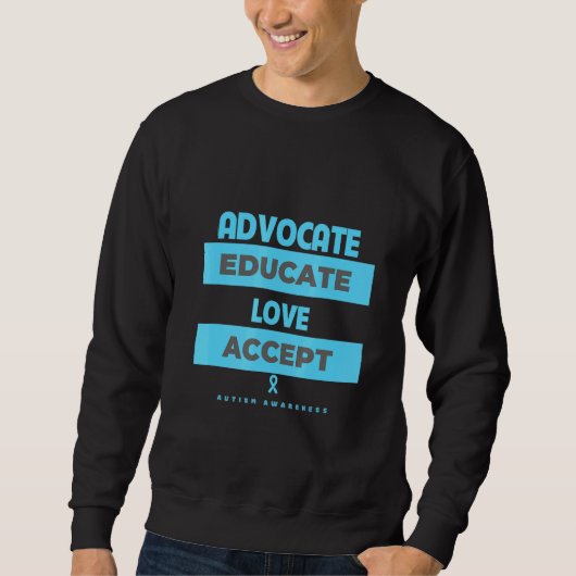 Sensibilisierung für Autismus Sweatshirt (Vorderseite)