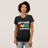 Sensibilisierung für Autismus T-Shirt (Vorne ganz)
