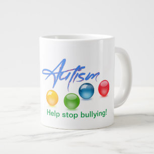 Sensibilisierung für Autismus - Tasse