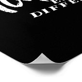 Sensibilisierung für Autismus und Unterstützung ve Poster (Ecke)