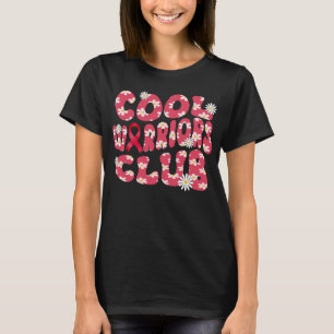 Sensibilisierung für Blutkrebs im coolen Kriegerkl T-Shirt
