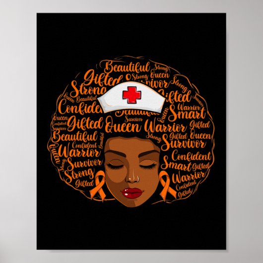 Sensibilisierung für Blutkrebs Poster (Vorne)