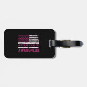 Sensibilisierung für Brustkrebs (2) Gepäckanhänger (Rückseite horizontal)