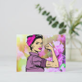 Sensibilisierung für Brustkrebs / Angebote / Unter Postkarte (Stehend Vorderseite)