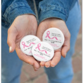 Sensibilisierung für Brustkrebs Button