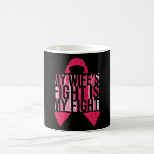 Sensibilisierung für BrustkrebsUnterstützung der E Kaffeetasse (Mittel)