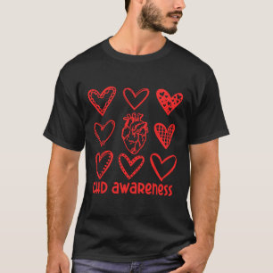 Sensibilisierung für chronische Herzkrankheiten Be T-Shirt
