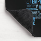 Sensibilisierung für das Gesundheitswesen Angst De Mousepad (Ecke)