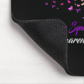Sensibilisierung für das Ribbon-Turner-Syndrom Mousepad (Ecke)