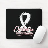 Sensibilisierung für Diabetes Mousepad (Mit Mouse)