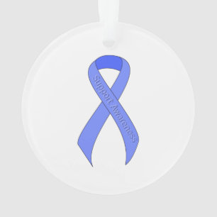 Sensibilisierung für die Blue Ribbon-Unterstützung Ornament