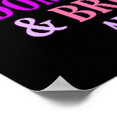 Sensibilisierung für die Gewalt im Inland Monat Ok Poster (Ecke)