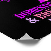 Sensibilisierung für die Gewalt im Inland Monat Ok Poster (Ecke)