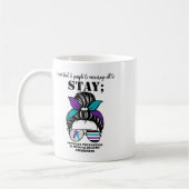 Sensibilisierung für die Prävention psychische Ges Kaffeetasse (Links)