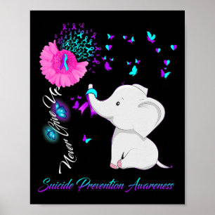 Sensibilisierung für die Prävention von Elefanten Poster