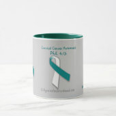 Sensibilisierung für Gebärmutterhalskrebs Tasse (Zentrum)