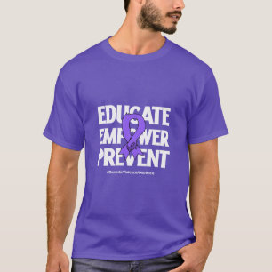 Sensibilisierung für Gewalt im Inland 2024 T-Shirt