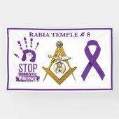 Sensibilisierung für Gewalt im Inland Banner (Horizontal)