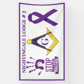 Sensibilisierung für Gewalt im Inland Banner (Vertikal)