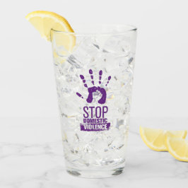 Sensibilisierung für Gewalt im Inland Glas