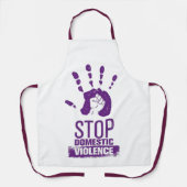 Sensibilisierung für Gewalt im Inland Schürze (Vorderseite)