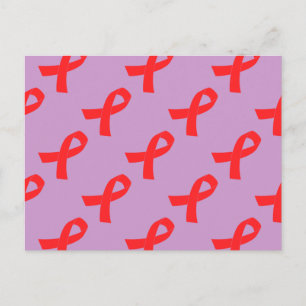 Sensibilisierung für HIV/AIDS-Multipler Karzinom Postkarte