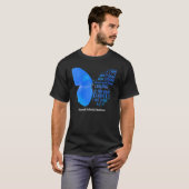 Sensibilisierung für jugendliche Arthritis Butterf T-Shirt (Vorne ganz)