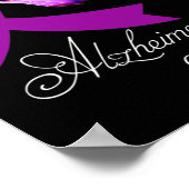 Sensibilisierung für Krankheiten Poster (Ecke)