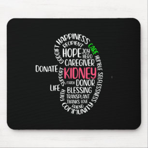 Sensibilisierung für Krankheiten TransplantatOrgan Mousepad