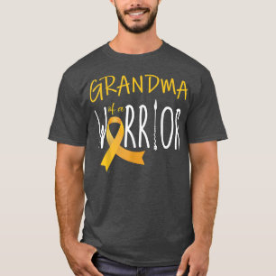 Sensibilisierung für Krebs im Kindesalter Oma eine T-Shirt