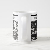 Sensibilisierung für Luftverschmutzung Moderne, tr Jumbo-Tasse (Rückseite)