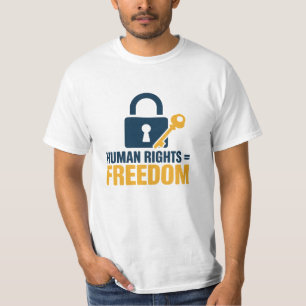 Sensibilisierung für Menschenrechtsarbeit T-Shirt
