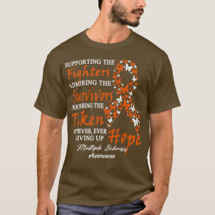 Sensibilisierung für Multipler Sklerose zur Unters T-Shirt