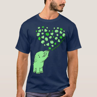 Sensibilisierung für psychische Gesundheit Elephan T-Shirt