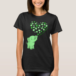 Sensibilisierung für psychische Gesundheit Elephan T-Shirt