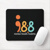 Sensibilisierung für psychische Gesundheit zur Prä Mousepad (Mit Mouse)