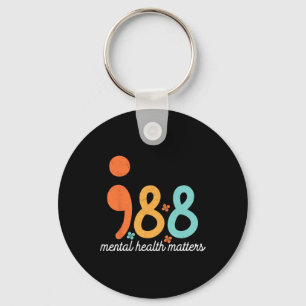 Sensibilisierung für psychische Gesundheit zur Prä Schlüsselanhänger